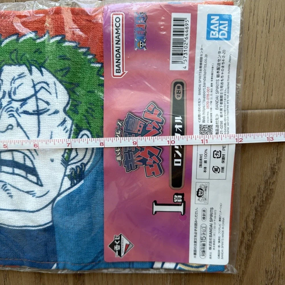 One Piece Ichiban Kuji Egghead Zoro Luffy Funny Face Towel Bandai US Shipper NEW